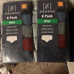 2 Packs. Men’s Size. Medium 