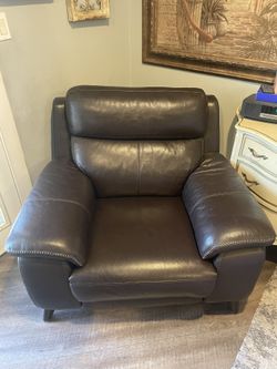 Chocolate Brown Recliner Chair