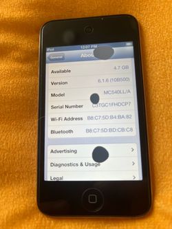 Apple iPod Touch 4th Generation