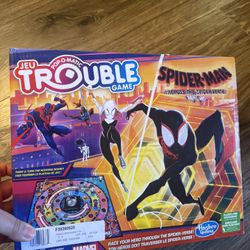 Hasbro Gaming Marvel Spider-Man: Across the Spider-Verse Trouble Board Game. 