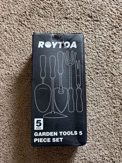 Roytoa 5-Piece Garden Tool Set