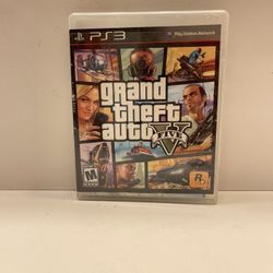 Grand Theft Auto V GTA 5 (Sony PlayStation 3) PS3 Complete w/Map & Manual Used