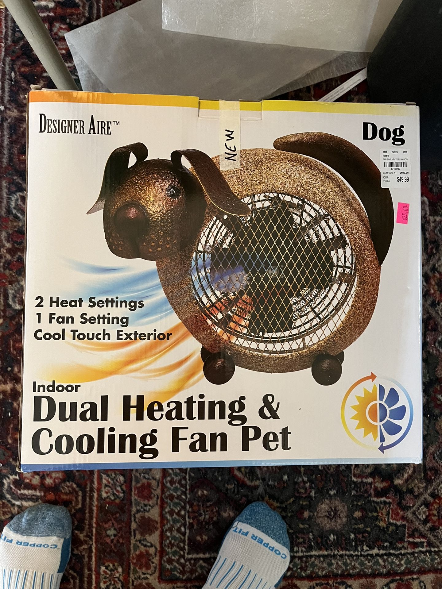 fan and heater