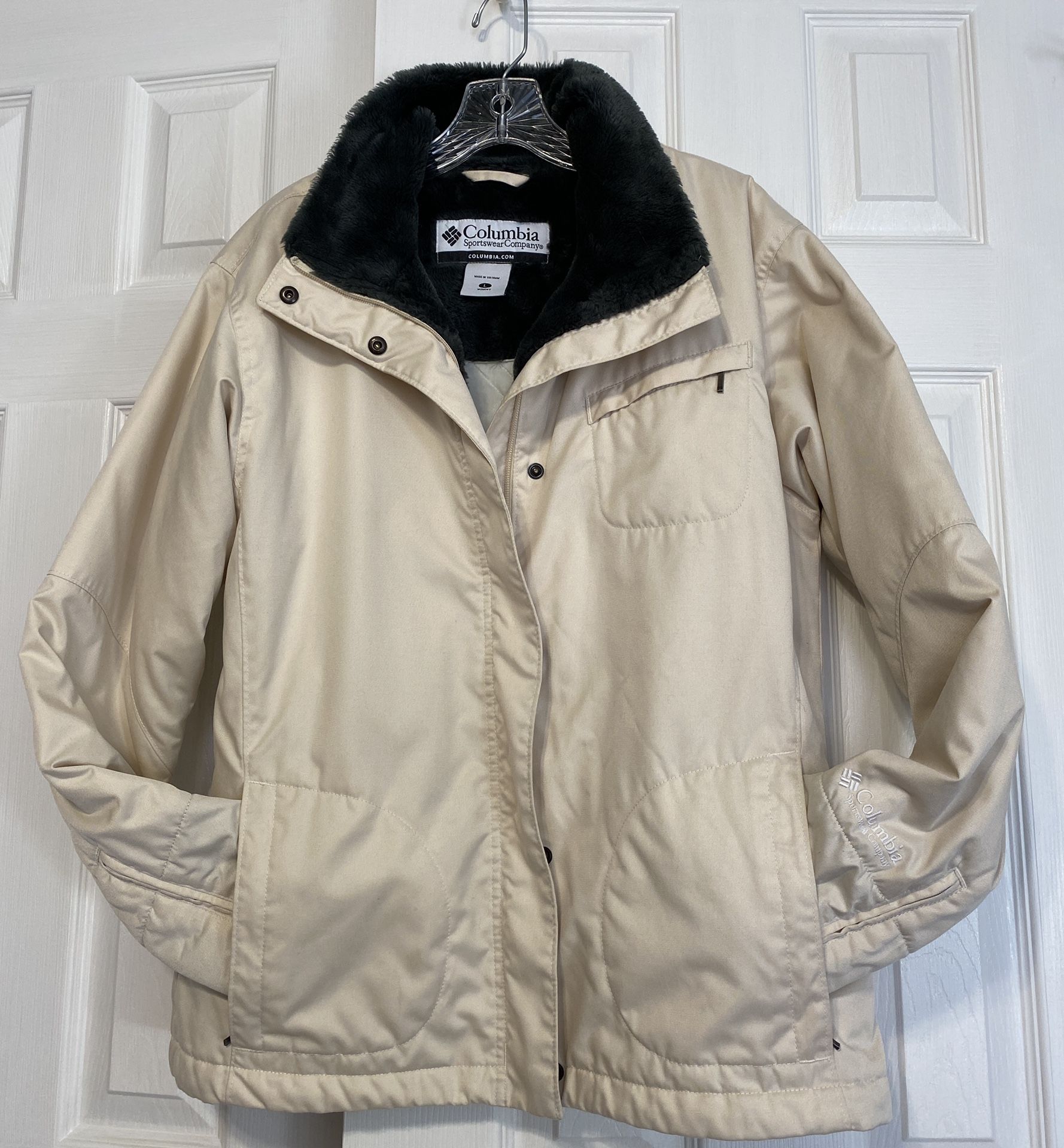 Women’s White Coat Jacket, Columbia