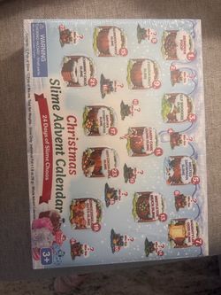🎄 Christmas Slime Advent Calendar – 24 Days – NEW & SEALED