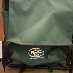 Vintage Beach WEAR Ever Chair Backpack Good Condition