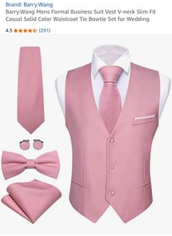 Vest V-neck Slim Fit