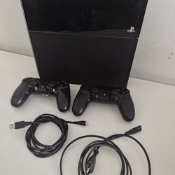 Sony Playstation 4 with 2 controllers