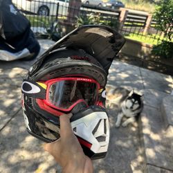 MSR Dirt Bike Helmet XL 