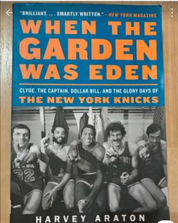 RARE New York Knicks Book Madison Square Garden Basketball