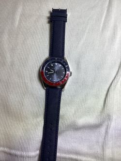 Lazer & Sons GMT Watch Navy Fabric Strap