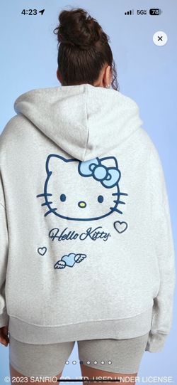 Hello Kitty Zip Up Hoodie