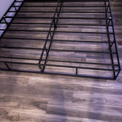 9” king metal bed frame