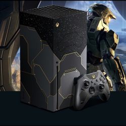  Xbox Series X – Halo Infinite Limited Edition Console Bundle :  Video Games