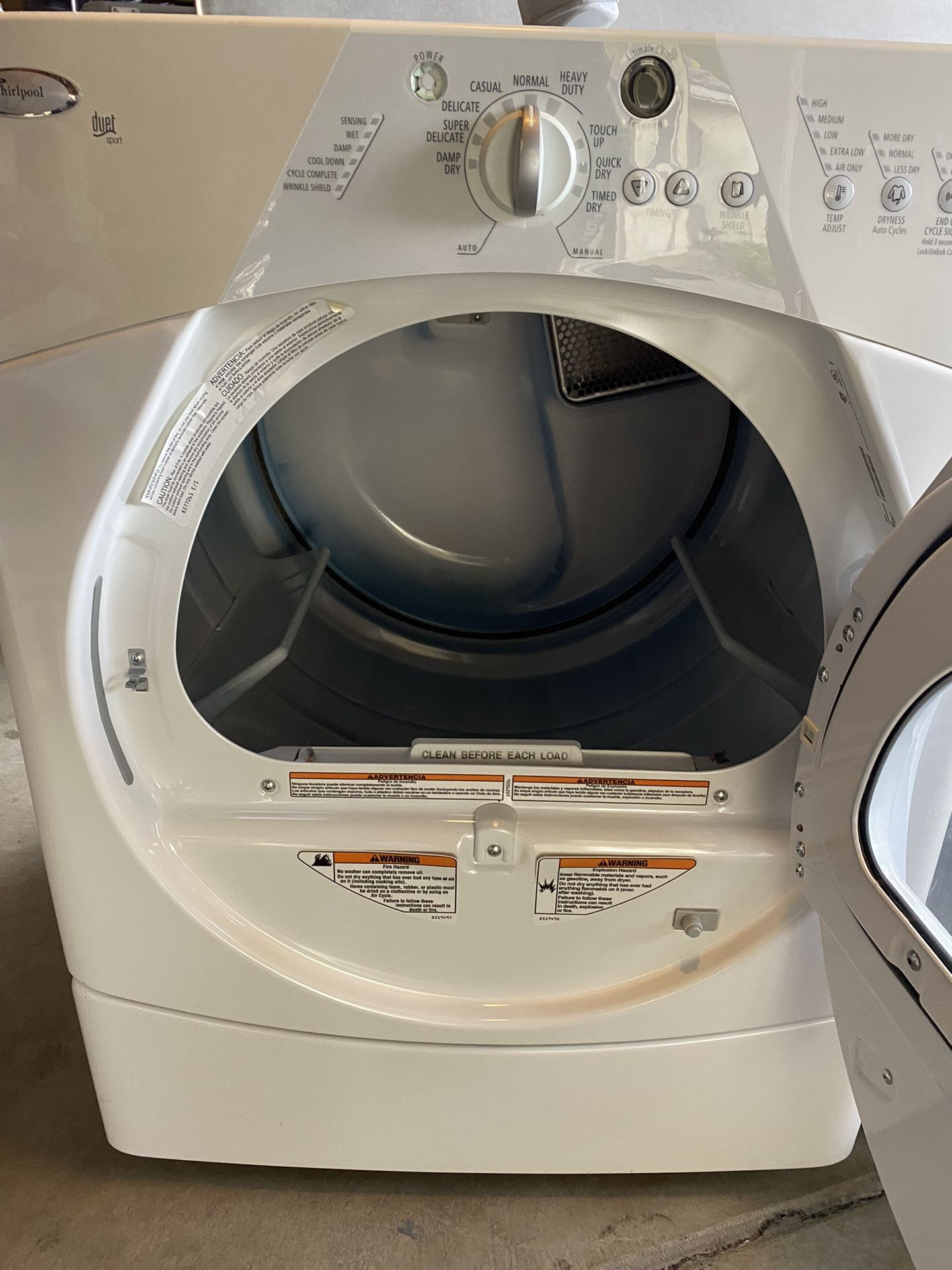 Dryer Whirlpool Make an Offer Electric 