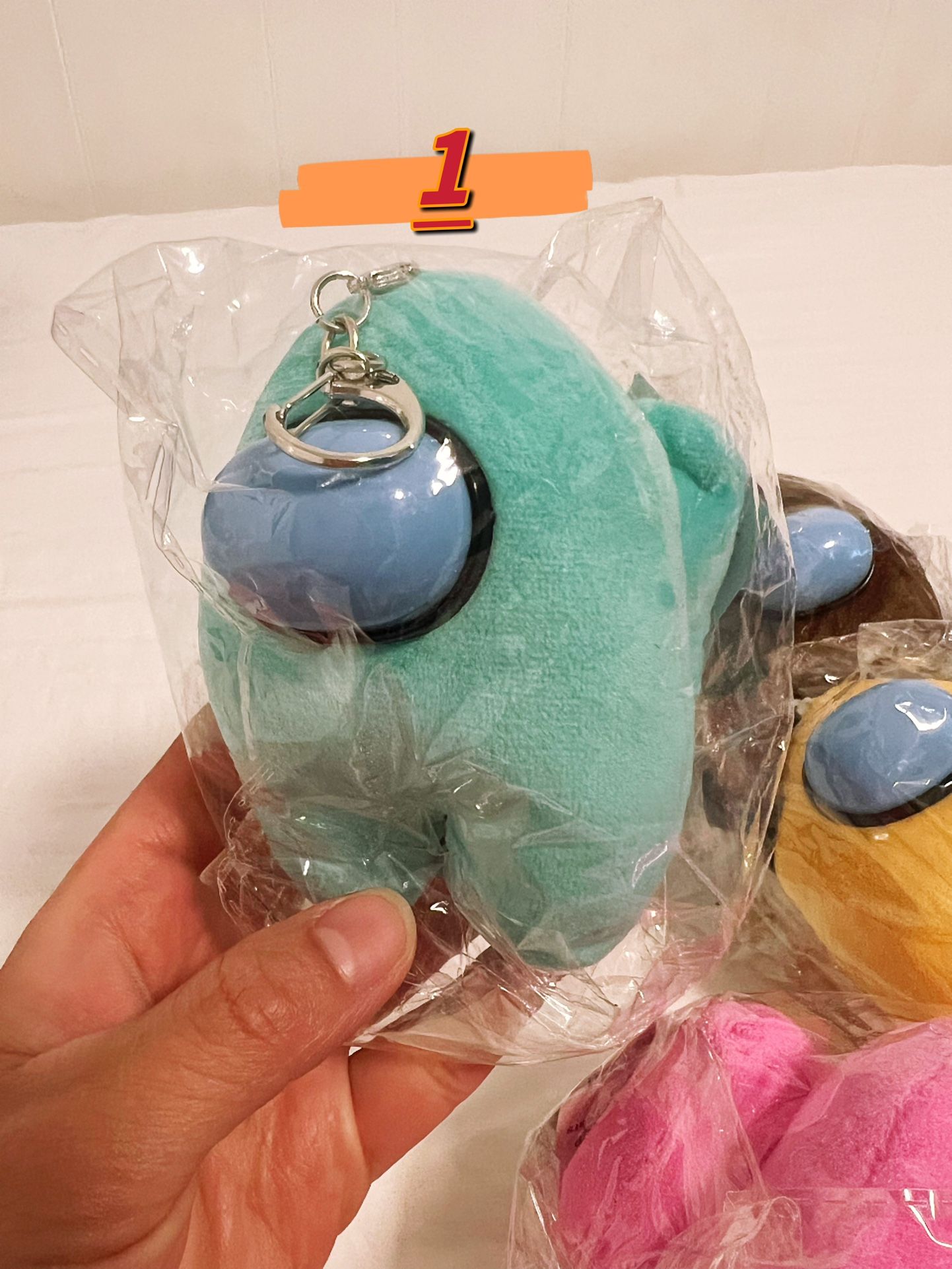 Among U& US Plush Toys 4.3"| Game Stuffed Plushie | Cute Plushies Merch Crewmate Imposter Doll Gifts for Game Fans and Boys Girls Kids Birthday Party