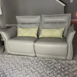 Faux Leather Reclining Couches 