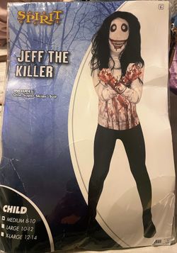 Kids "Jeff the Killer" Costume