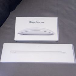 Apple Pen Apple Mouse