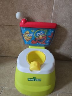 Sesame Street Elmo Toddler Potty Training Toilet
