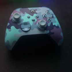 BLUE Camo X Box Controller 