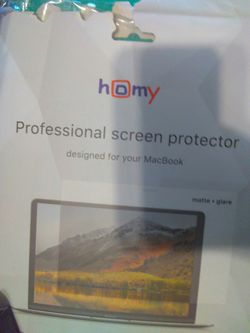 Homy professional screen protector/keyboard cover