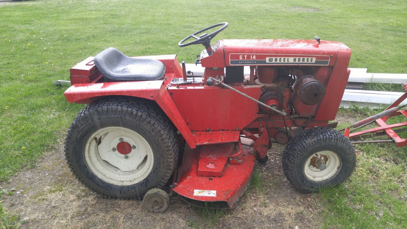 Wheelhorse GT14 for trade or sale