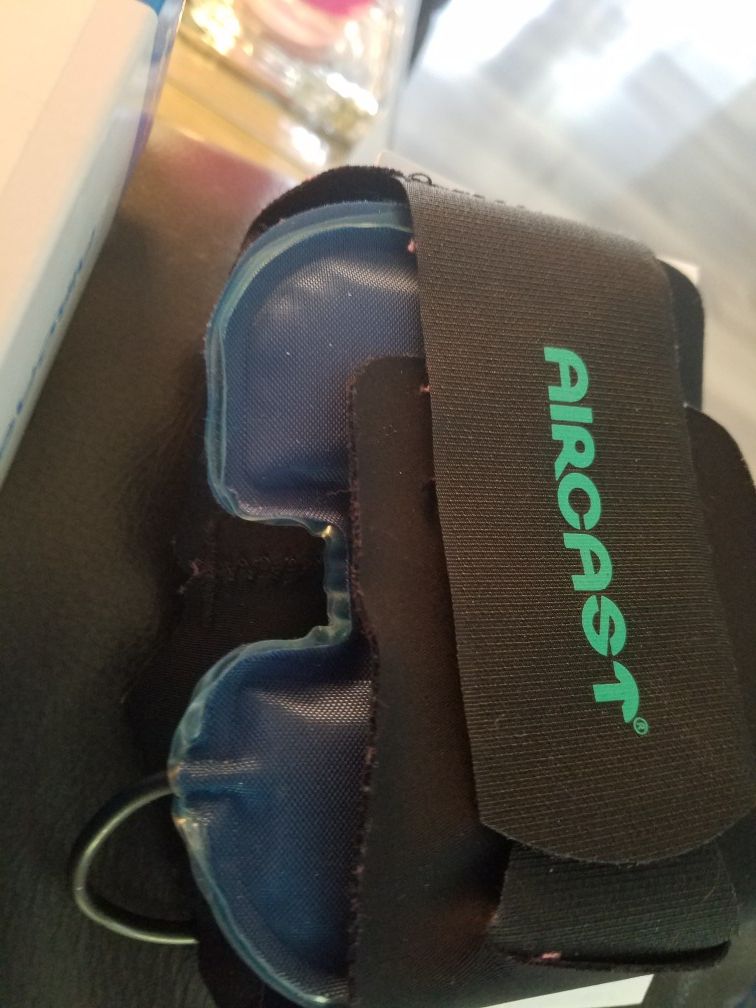 Aircast heel support