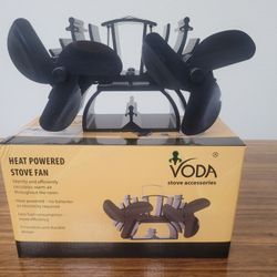VODA Twin Thermoelectric (Heat) Powered Stove Fan