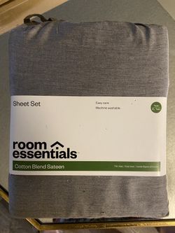 Twin Gray Sheet Set