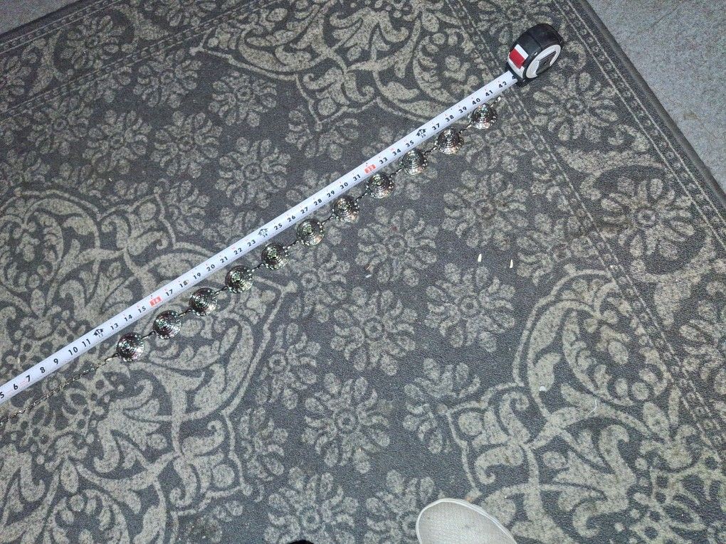 Silver Medalion Belt