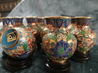 Cloisonne Vases