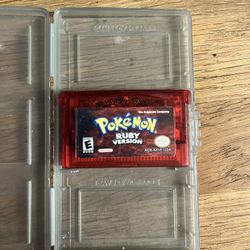 Pokemon Ruby Authentic Cartridge Only 