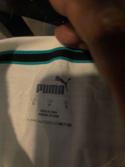 Puma White Shirt Size Small