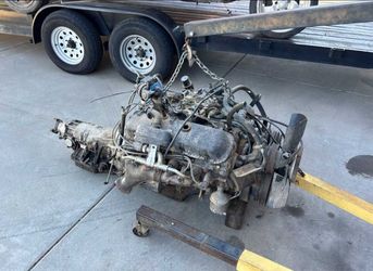Big block Chevy engine and turbo 400 combo