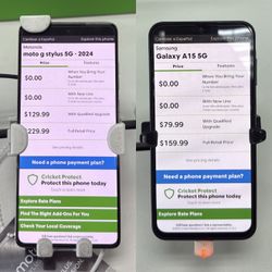 Moto G Stylus 5G OR Samsung Galaxy A15 5G