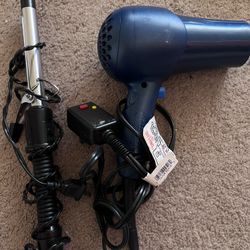 Hair Curler + Blow Dryer 