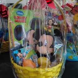 Mickey Mouse easter basket