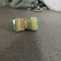 Pastel Color Bow Ring