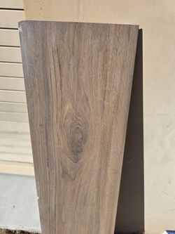 Wood-Look Porcelain Floor Tile - 8" x 31.5" Plank - 40 to 50 Pieces - $250 for All