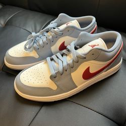 Air Jordan 1 Low ‘Blue Whisper Dune Red’ DC0774-164