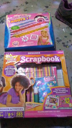 Bracelet maker kit & Scrapbook designer kit