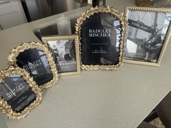 5 Beautiful Gold badgley Mischka Frames 