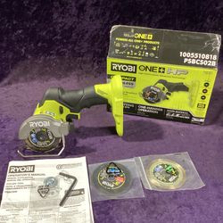 🧰🛠RYOBI ONE+ HP 18V Brushless Cordless Compact 3” Cut-Off Tool-LIGHTLY USED/LIKE NEW!(Tool Only)-$75!🧰🛠