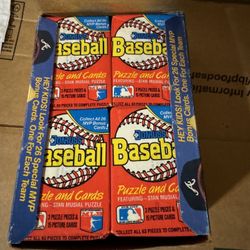 1988 Donruss Wax Pack Box Baseball Cards. 