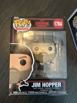 Funko Pop Stranger Things Hopper unopened box