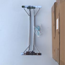 Polished Metal Kitchen Wine Glass Hanger Holder