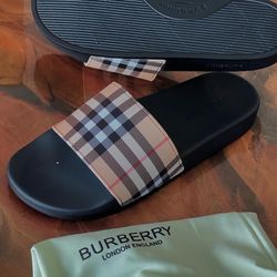 Burberry slide men new