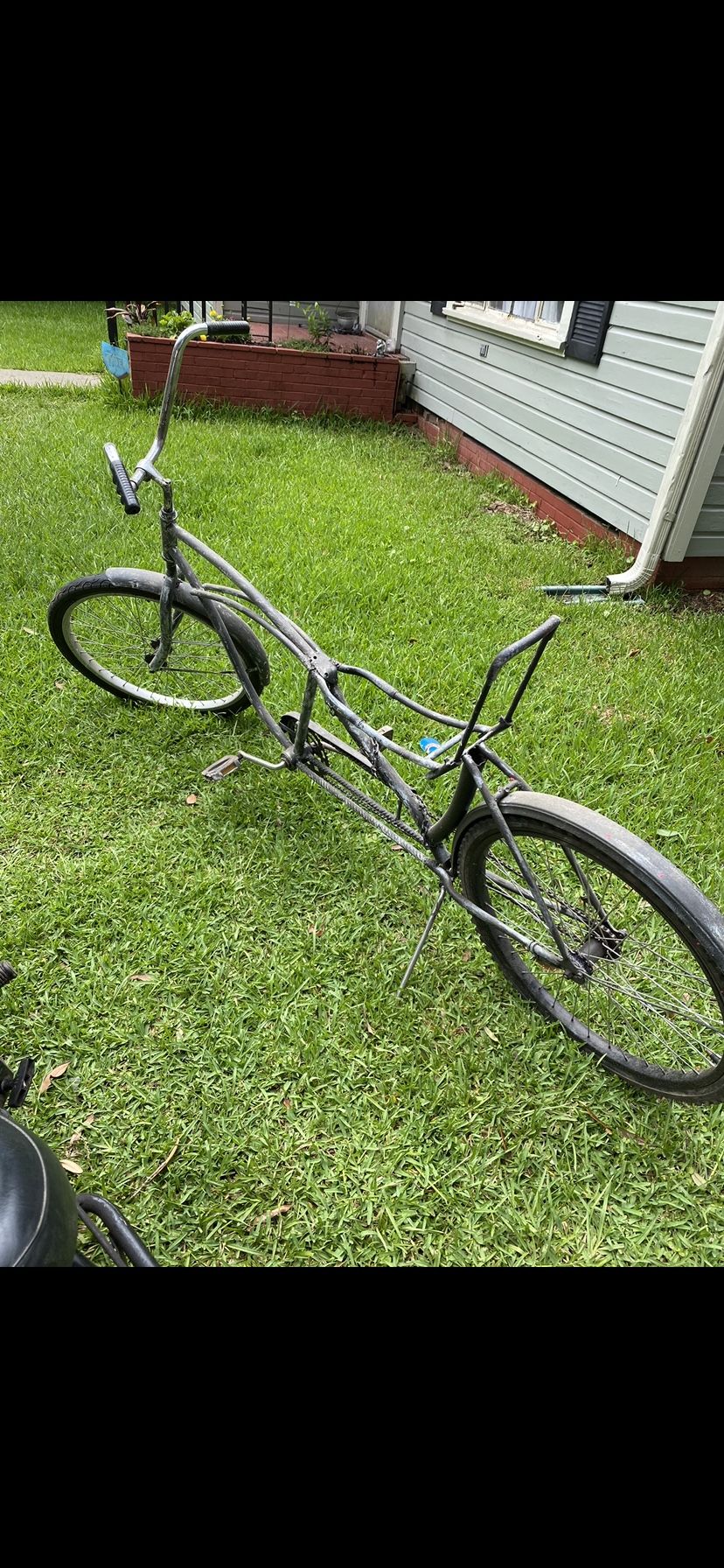 Stretch bike, mans bike, handmade bike limousine bike. Make a deal/offer/trade