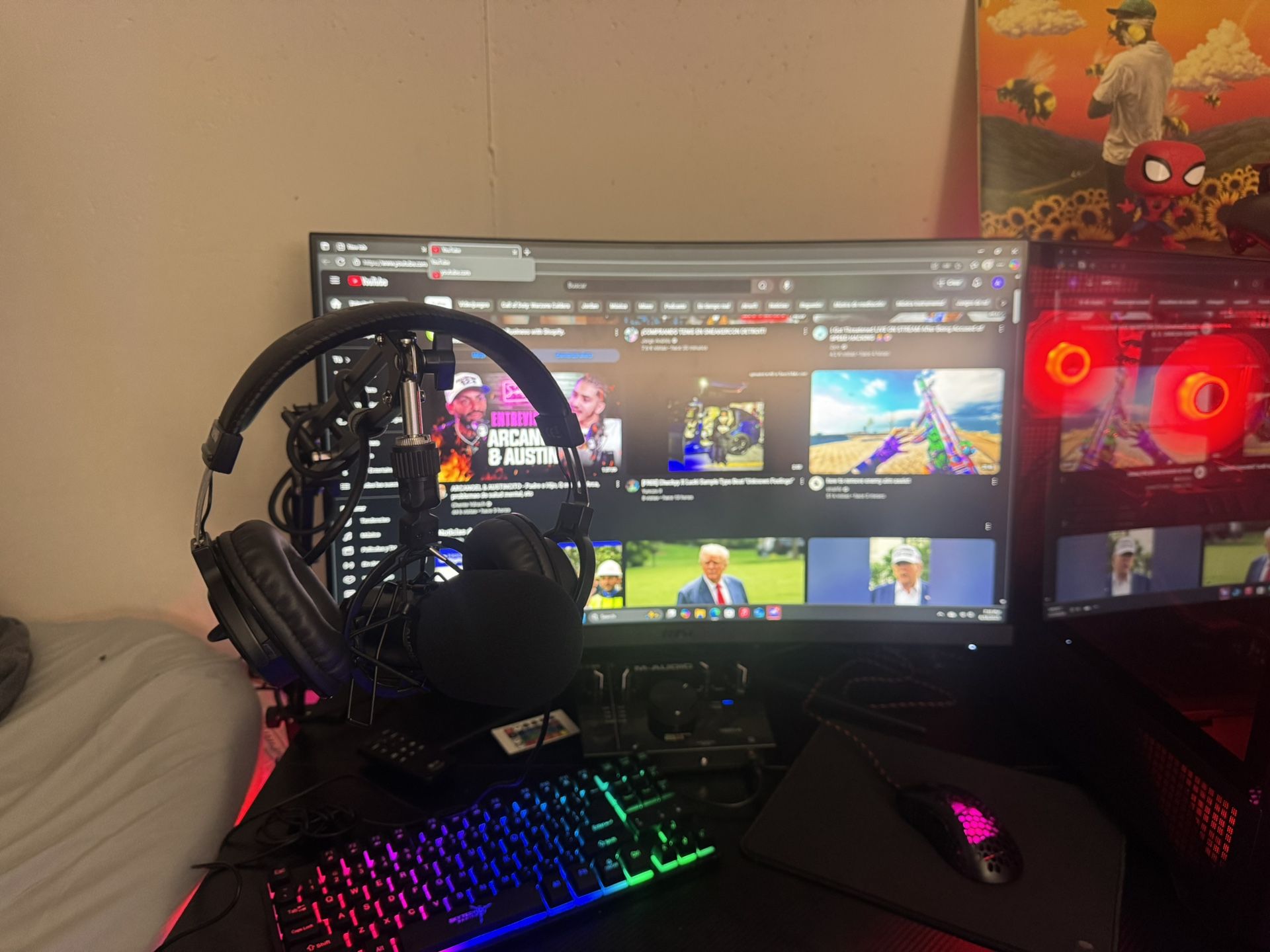 Pc Gaming Full Set Up